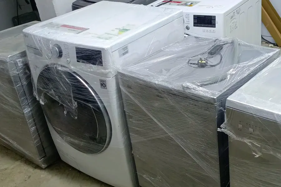 خط فحص الأجهزة المنزلية في ورشة صيانة مكة — خدمة حي الشرائع
